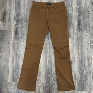 Piazza Sempione Camel Straight Leg Trouser Pants, Size 40 (US 4)
